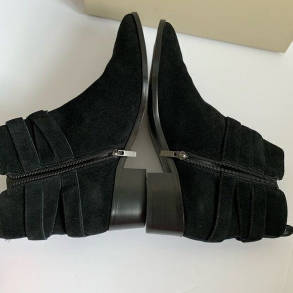 NEW with Box Marc Fisher YANDI WESTERN BUCKLE Ankle BOOT - Picture 11 of 11